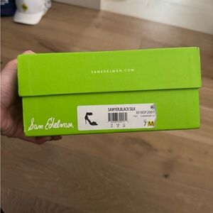 Sam Edelman Vibrant Green Shoe Box